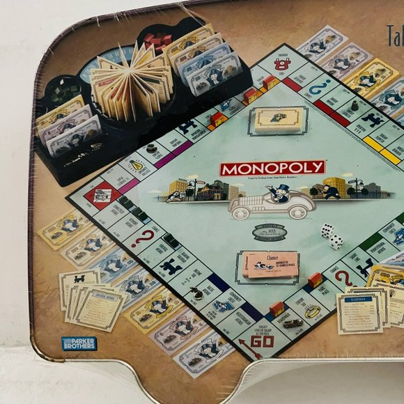 Vintage Monopoly Collector's Edition Tin Car Box 2001 Board Game New Sealed - Picture 6 of 7